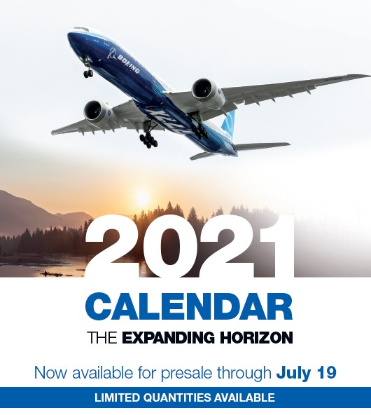 Boeing Calendar 2021