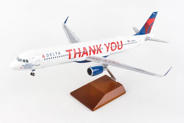 Airbus A321 Delta THANK YOU N391DN SKR8425