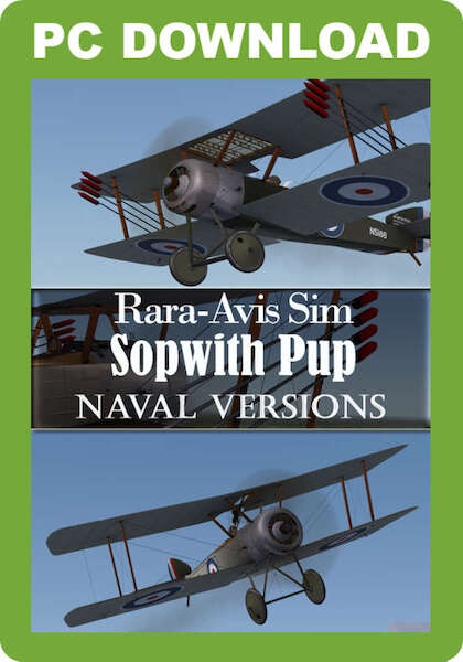 Rara-Avis Sim Sopwith Pup - Naval Versions (download version FSX, P3D) J3F000110-D