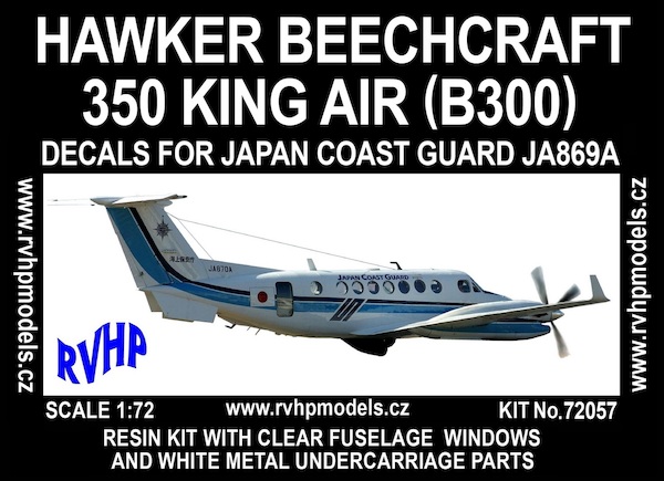 Hawker Beechcraft 350 King Air (Japan Coast Guard) RVH72057