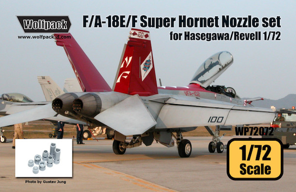 F/A18E/F Super Hornet Engine Nozzle set (Hasegawa/Revell) WP72072