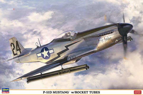 P51D Mustang with Rocket Tubes 2408244