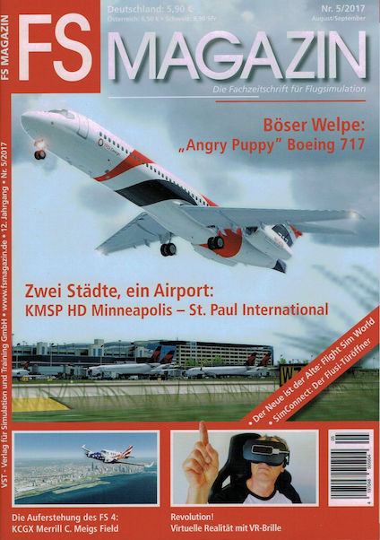 FS Magazin: Fachzeitschrift für Flugsimulation nr. 5/2017 August/September 419704850590405