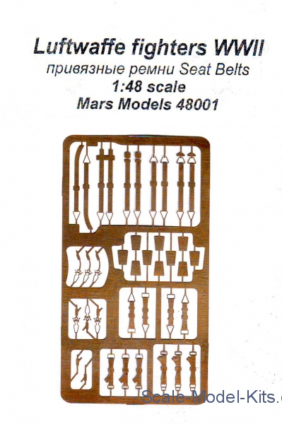 Luftwaffe Fighter WWII Seatbelts MRM48001