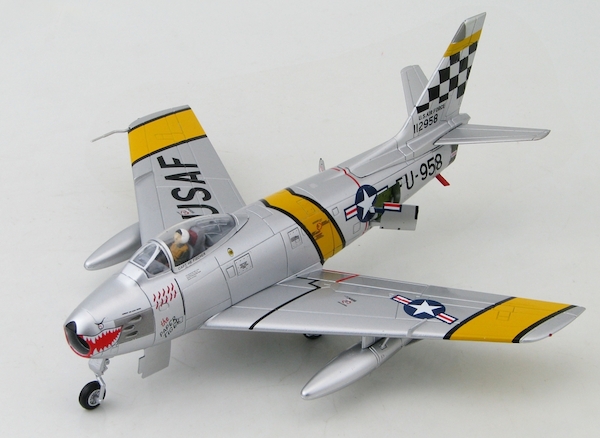 North American F-86F Sabre (US Air Force, 51-12958, Capt. Harold E. Fischer, 39th FIS/1st FW, Korea 1953) HA4313