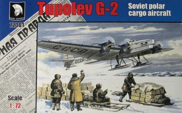 Tupolev G2 Soviet polar cargo aircraft 72001