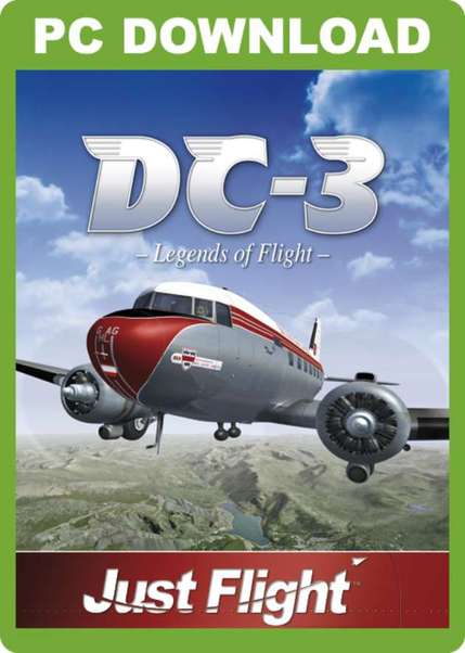 DC-3 - Legends of Flight (download version FSX) J3F000025-D