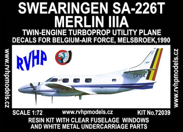 Swearingen SA-226T Merlin IIIA (Belgian AF)- Reissue RVH72039
