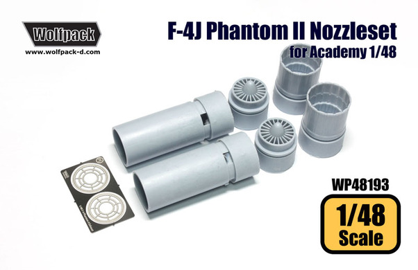 F4J Phantom II Nozzle set (Academy) WP48193