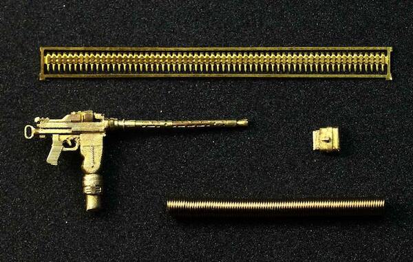 MG81 machine gun with Ammo band A48-58