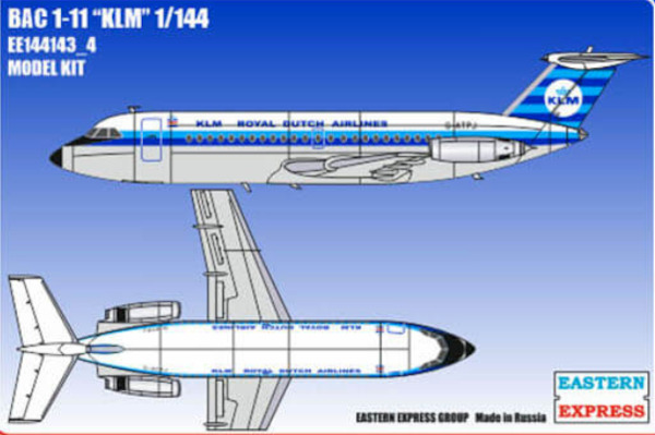 Bac 1-11-200 (KLM) 144143-4
