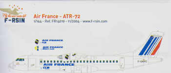 ATR 72 (Air France) FR14019