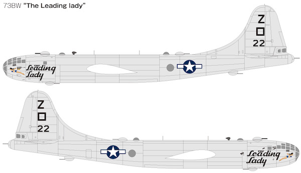 Boeing B29A Superfortress Nose art 1 (73BW