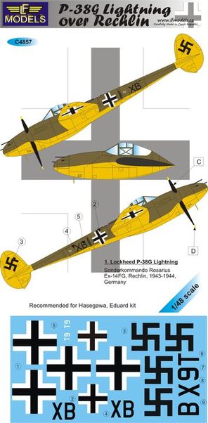 P38 Lightning over Rechlin c4857