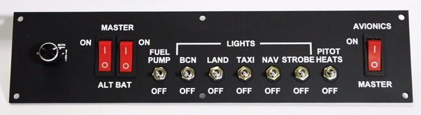 Cessna Lower panel LOWERPANEL