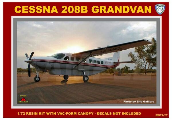 Cessna C208B Caravan (Complete kit no decals) SW72-27