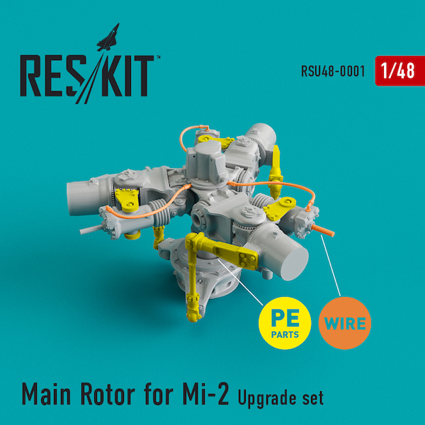 Main Rotor for Mil Mi2 RSU48-0001