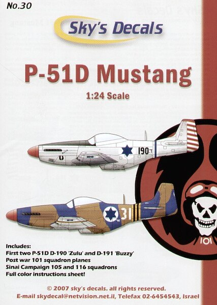 Israeli First Fighters (P51D Mustang) SKS2430