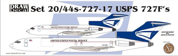 B727-100/200 (United States Postal Service) 44-727-17