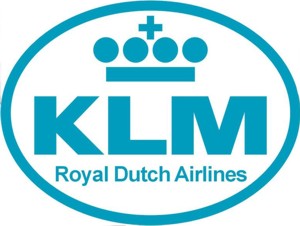 KLM Motif Iron On Applique (badge) APP020