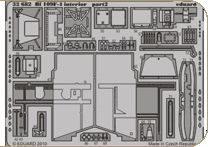 Detailset Messerschmitt BF109F-4 Interior self adhesive (Hasegawa) E32-682