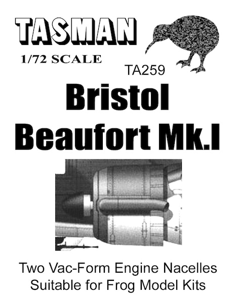 Bristol Beaufort MK1 Engine nacelles (Frog/Novo) TA259