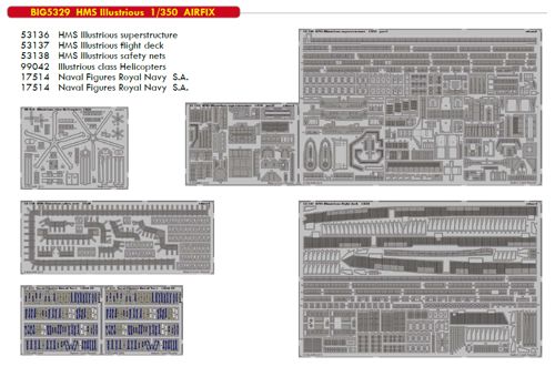 Detailset HMS Illustrious big5329