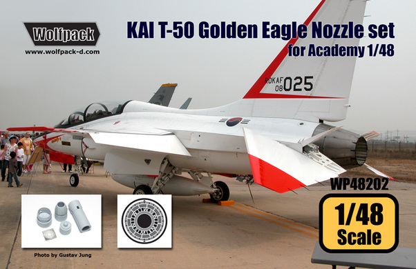 KAI T50 Golden Eagle F404 Engine Nozzle set (Academy) WP48202