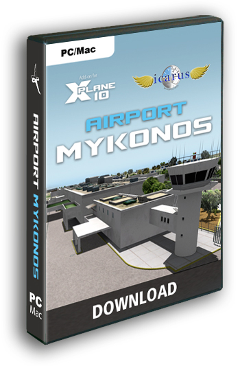 Airport Mykonos (Download Version for Xplane10) 13055-D