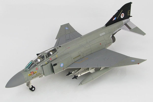 F4J Phantom, ZE353, No. 74 Sqn., RAF, Wattisham, April 1990