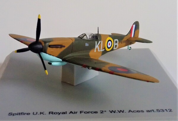 Spitfire RAF Royal Air Force WW2 Aces P9398/KL-B 5312