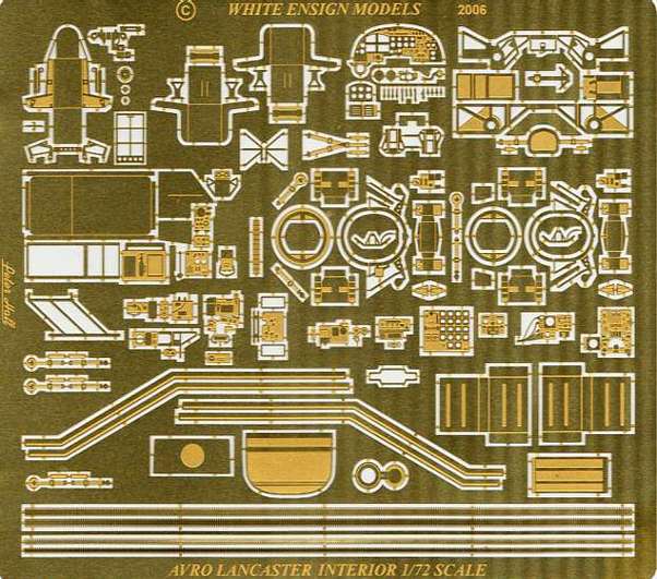 Avro Lancaster Interior Details (Airfix & Hasegawa) PE7227