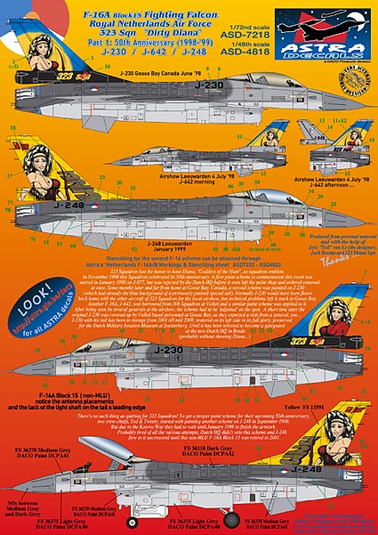 F-16A MLU Fighting Falcon (KLu 323sq Diana part 1) asd4818