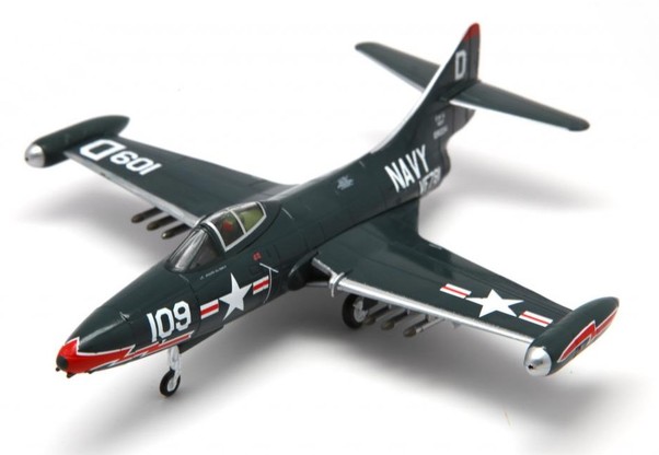 F9F-5 Panther (D109, flown by Lt. J.J. MacBrien, RCN, DFC VF-781, Feb 1953) FA721011
