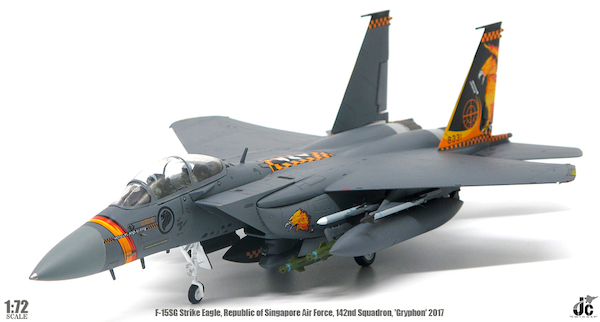 F15SG Republic ofSingapore Air Force, 142nd Squadron 'Gryphon' 2017 JCW-72-F15-011
