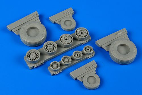 F14 Tomcat weighted Wheels (Academy) 148-011
