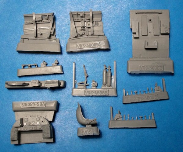 Reggiane Re2002 Arriete Cockpit set (Italeri) VDS48085