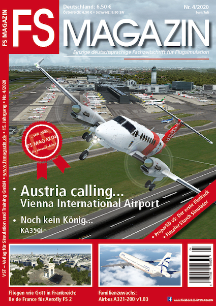 FS Magazin: Fachzeitschrift für Flugsimulation nr. 4/2020 Juni/Juli 2020 419704850650504