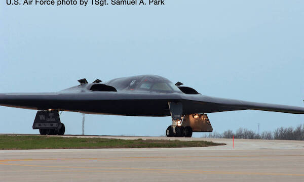 Northrop Grumman B-2A USAF, USAF 509th BW, 13th BS Grim Reapers, 93-1088 Spirit of Louisiana, Whiteman AFB, MO 571265