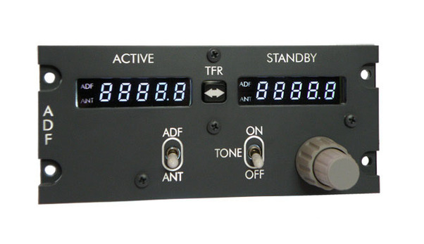 B737 ADF Radio Module, white digits. 2M15
