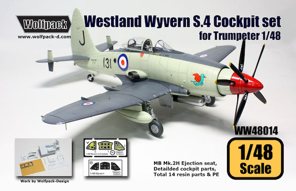 Westland Wyvern S4 Cockpit set (Trumpeter) WW48014