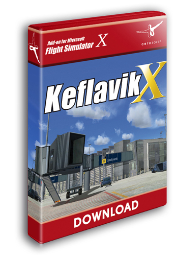Keflavik X (download version FS2004, FSX) 11410-D
