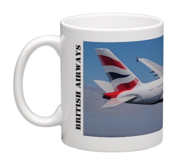 Mug British Airways Airbus A380 MOK-BA