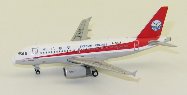 A319 (Sichuan Airlines) B-6419 With Antenna XX4132