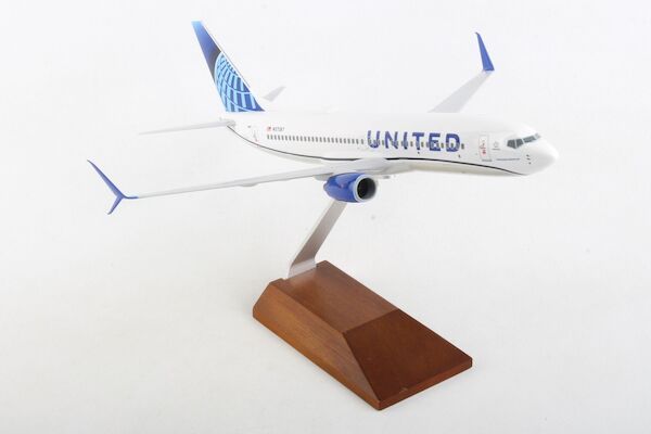 Boeing 737-800 United N37267 W/WOOD STAND  SKR5166