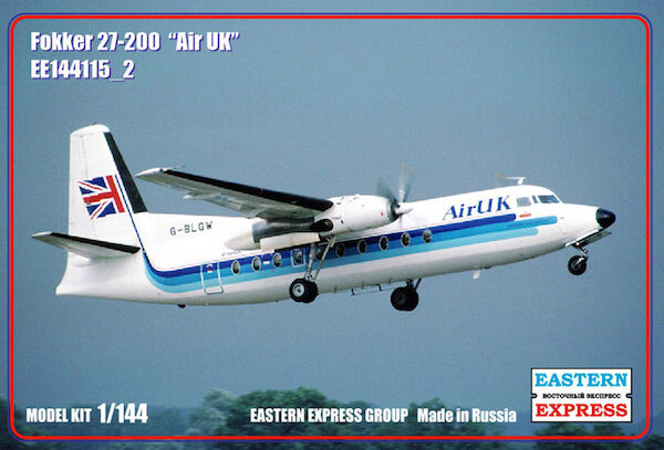 Fokker F27-200 (Air UK) NEW SUPPLiER, LOWER PRICE!) 144115-2