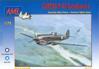 Curtiss P40 Tomahawk I AML7215