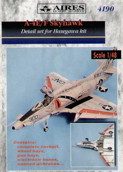 McDD A4E/F Skyhawk Detail set (Hasegawa) 4190