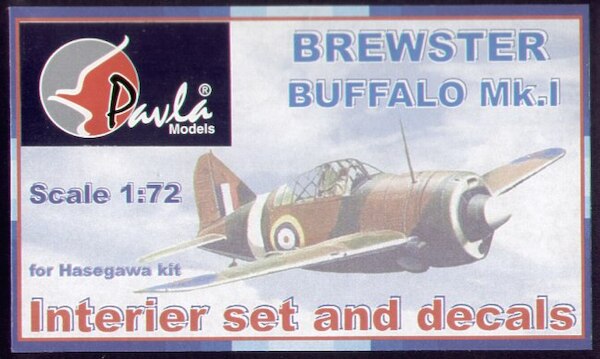 Brewster Buffalo MK1 interior set and decals c72048