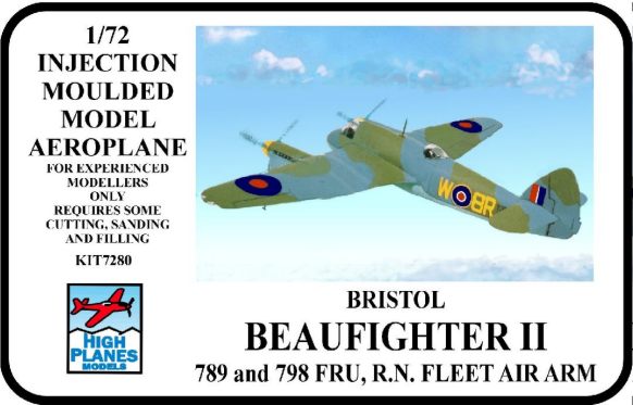 Bristol Beaufighter MKII (Fleet Air Arm) K.072080
